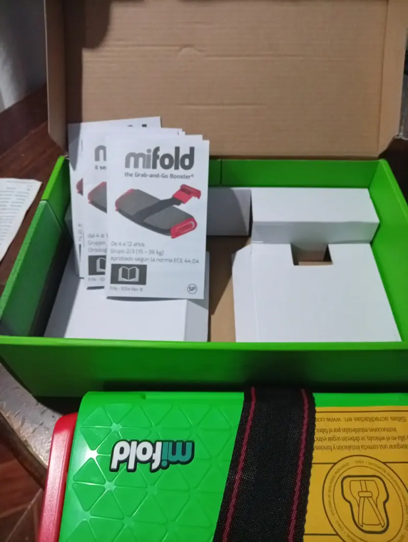 Asiento elevador portátil para niños Mifold - 5