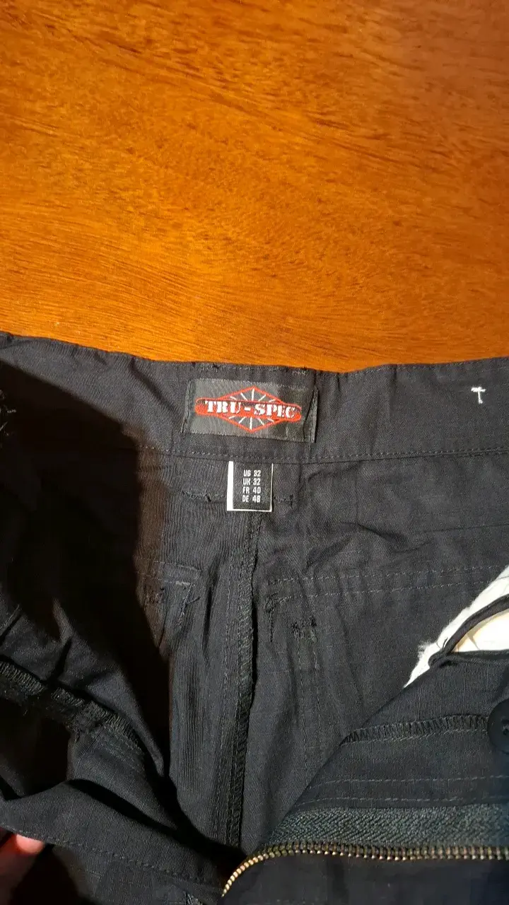 Pantalones tácticos negros Tru-Spec 24-7 Series - 5