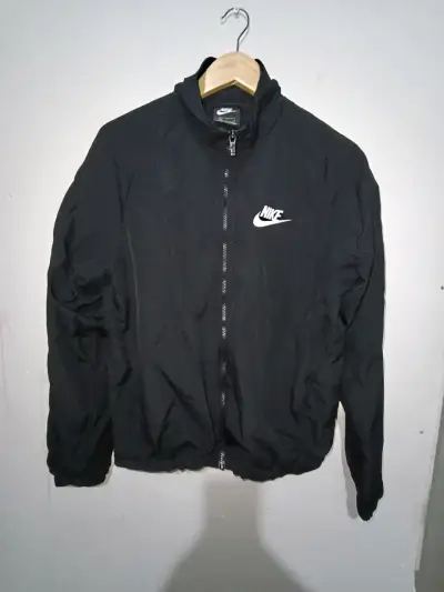 Chaqueta deportiva negra Nike para hombre - miniatura 1