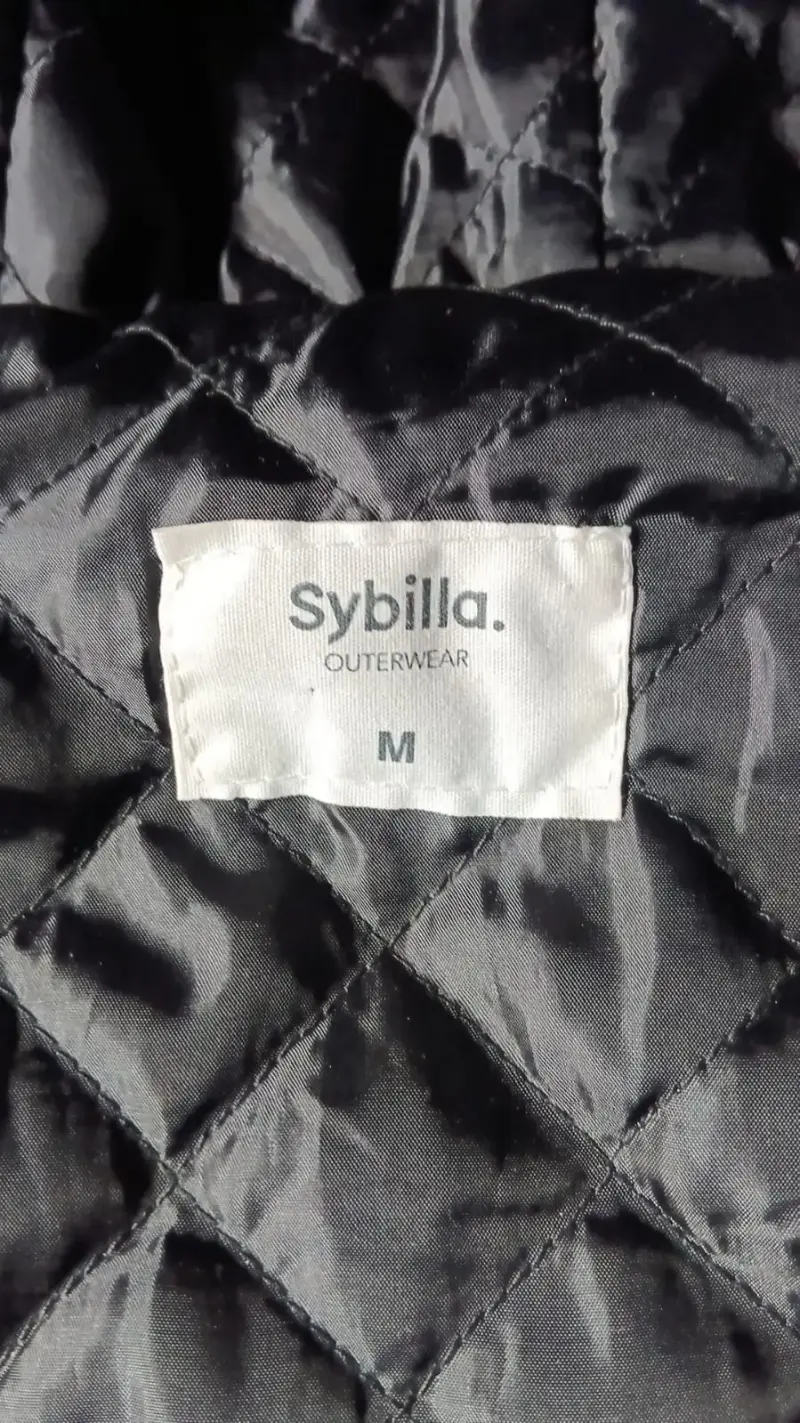 Chaqueta gris con capucha Sybilla talla M - 2