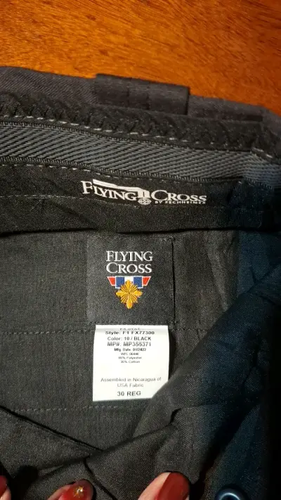 Pantalones tácticos negros Flying Cross - miniatura 3