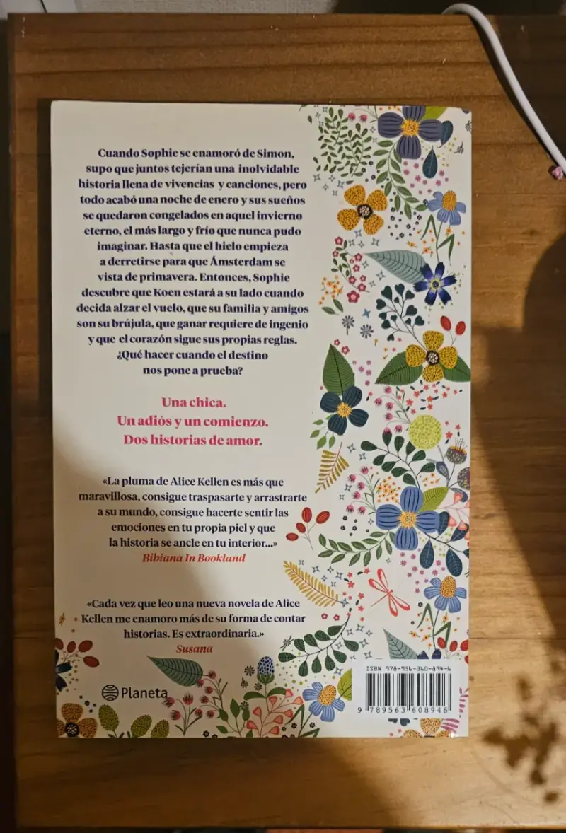 Libro 'Las Alas de Sophie' de Alice Kellen - 2