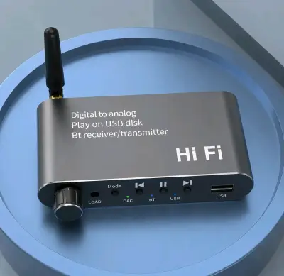 Receptor transmisor Bluetooth Hi Fi multifuncional - miniatura 4