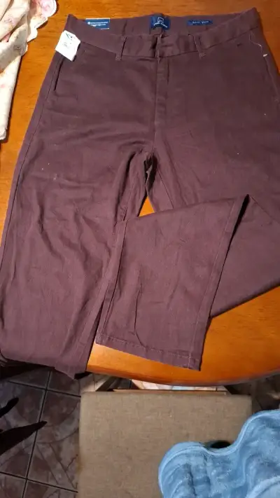 Pantalones marrones de mujer talla M - miniatura 1