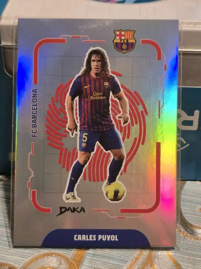 Tarjeta coleccionable Carles Puyol FC Barcelona - miniatura 1