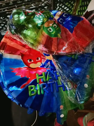 Globo de cumpleaños PJ Masks - miniatura 2