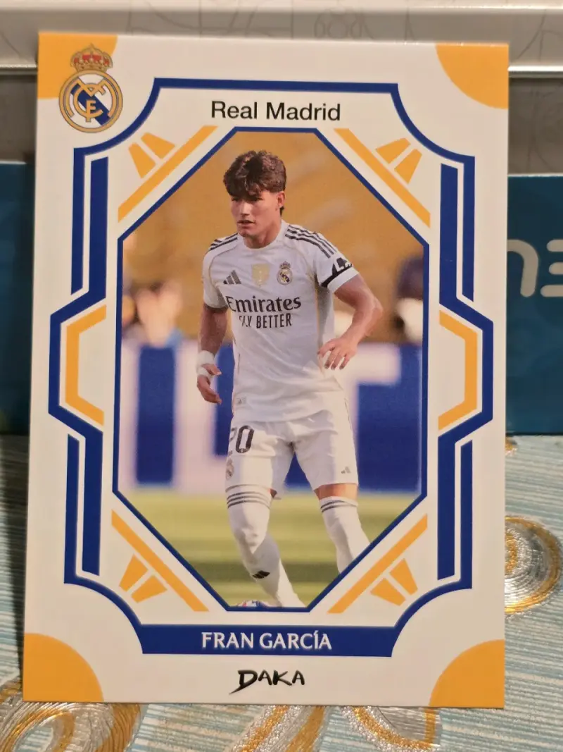 Tarjeta coleccionable Zinedine Zidane Real Madrid - 3