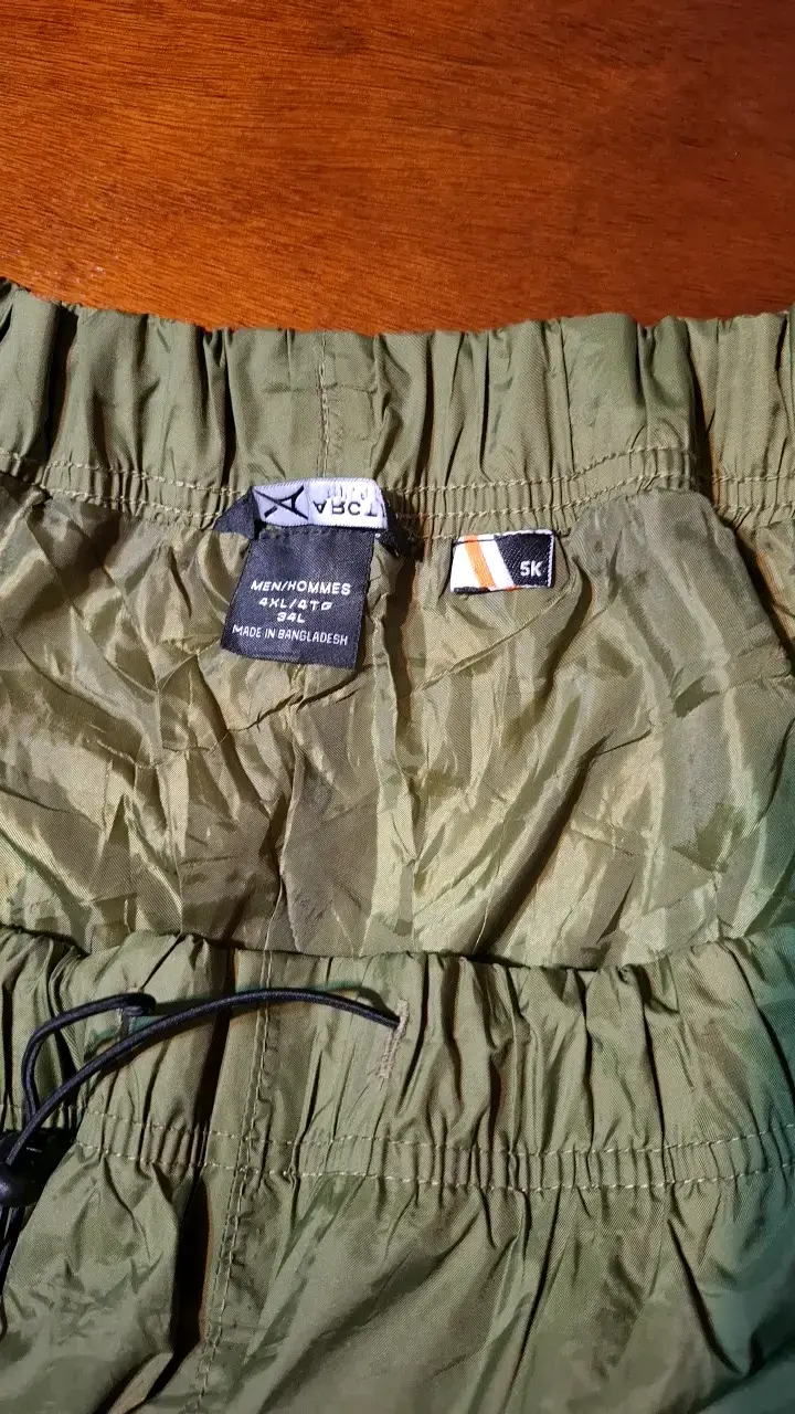 Pantalones cortos impermeables Arctix verde oliva - 5