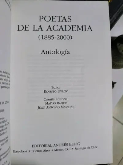Antología Poetas de la Academia 1885-2000 - miniatura 3