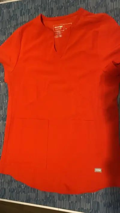 Conjunto médico rojo Scorpi Comfort - miniatura 3