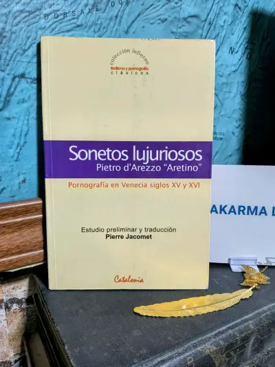 Libro Sonetos Lujuriosos de Pietro Aretino - miniatura 1
