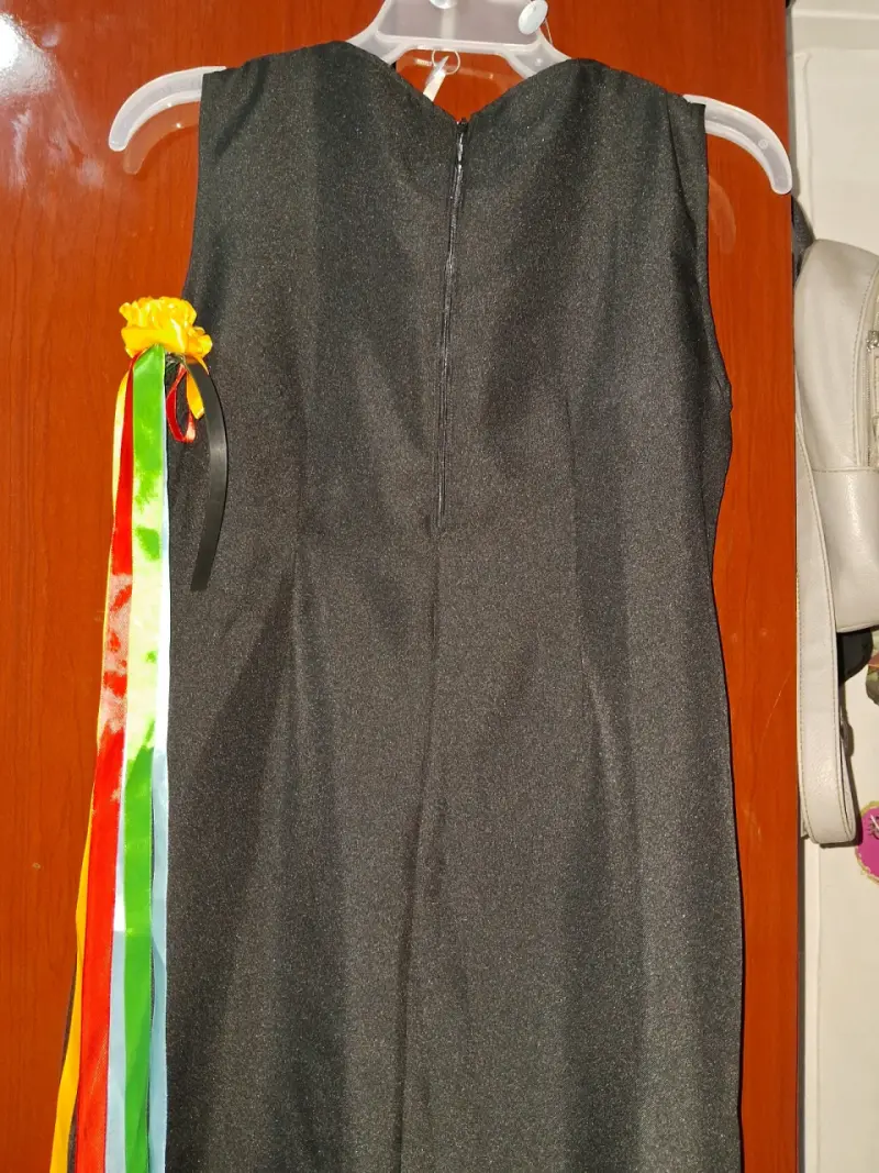 Vestido tradicional mapuche con accesorios - 2