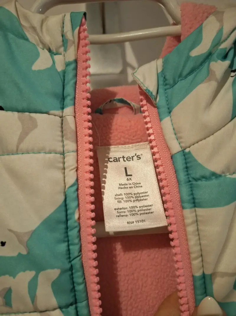 Chaqueta infantil Carter's con diseño de osos polares - 2