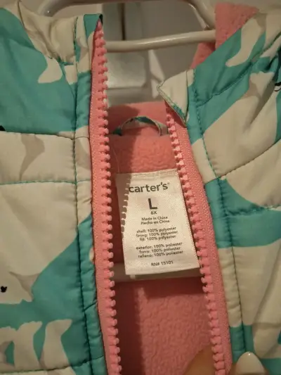 Chaqueta infantil Carter's con diseño de osos polares - miniatura 2