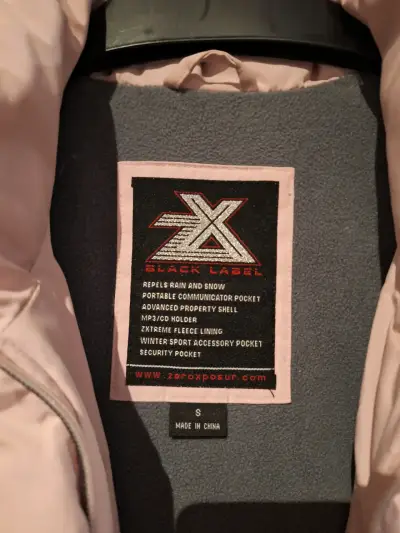 Chaqueta de invierno rosa para mujer ZeroXposur - miniatura 2