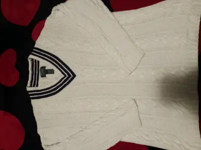 Suéter de punto blanco Ralph Lauren - miniatura 1