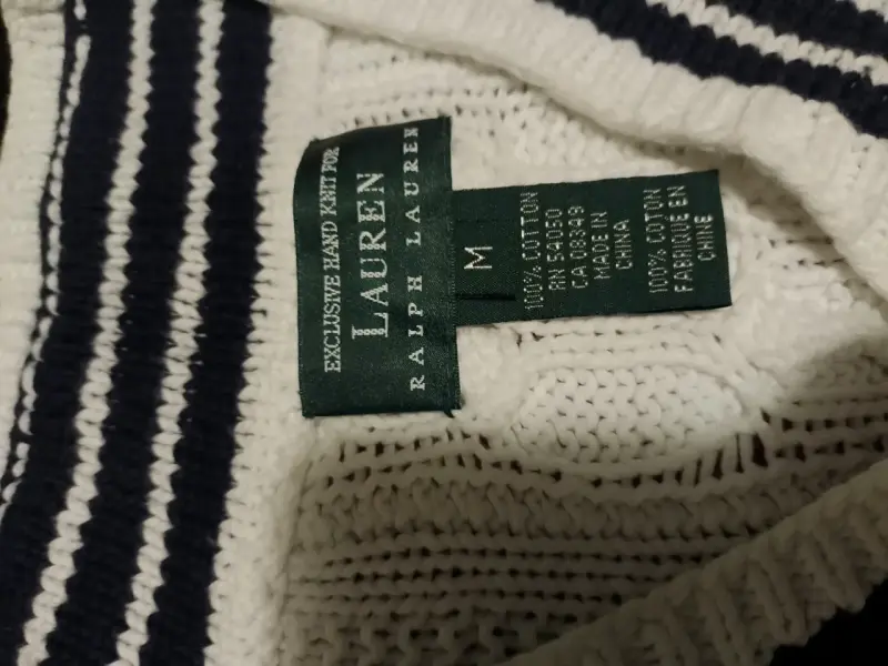 Suéter de punto blanco Ralph Lauren - 4