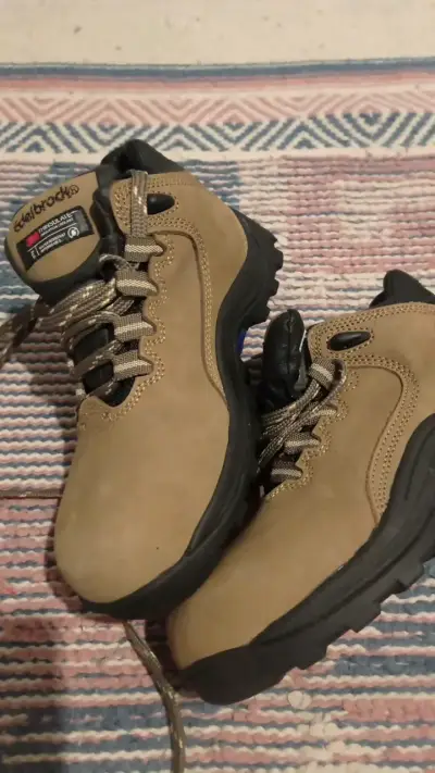 Botas de seguridad Delbrock color beige - miniatura 2