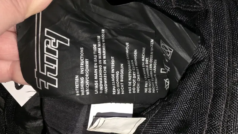 Pantalones de moto negros Furygan con protección - 3