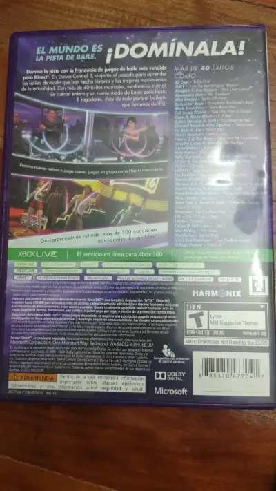 Juego Dance Central 3 para Xbox 360 Kinect - miniatura 2
