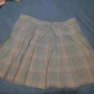 Falda a cuadros plisada H&M Divided - miniatura 1