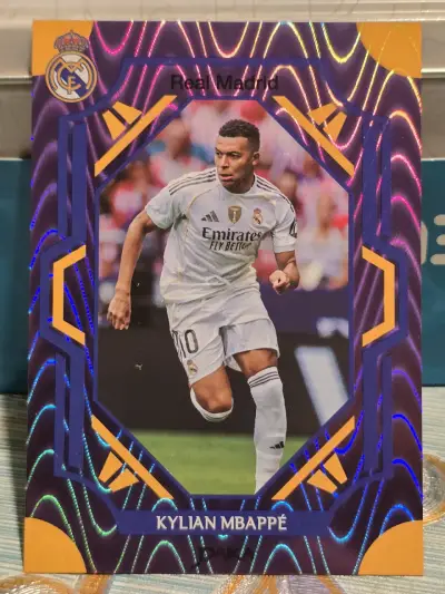 Tarjeta coleccionable Kylian Mbappé Real Madrid - miniatura 1