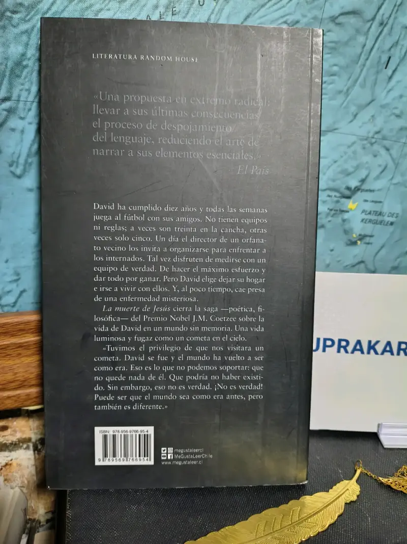 Libro 'La muerte de Jesús' de J.M. Coetzee - 2