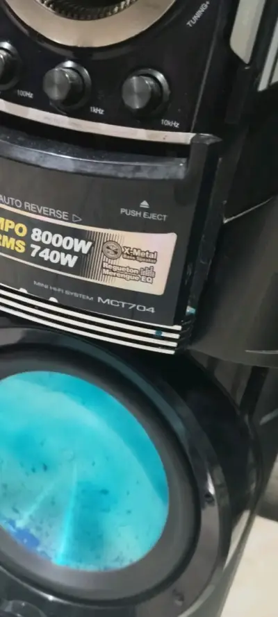 Sistema de sonido Hi-Fi MCT704 con potencia 8000W - miniatura 1