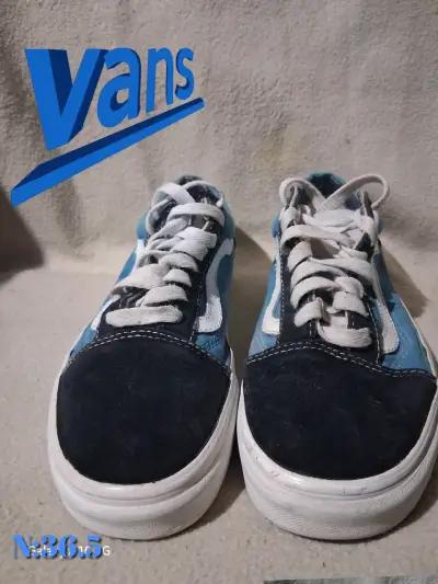 Zapatillas Vans azules talla 36.5 - miniatura 1