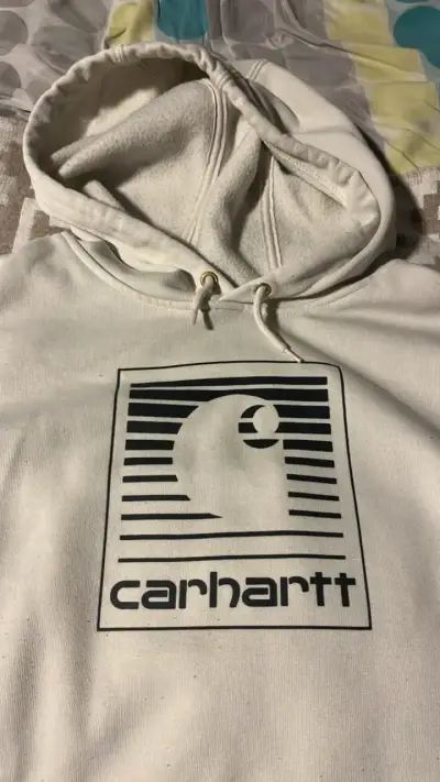 Polerón Carhartt blanco con capucha - miniatura 5