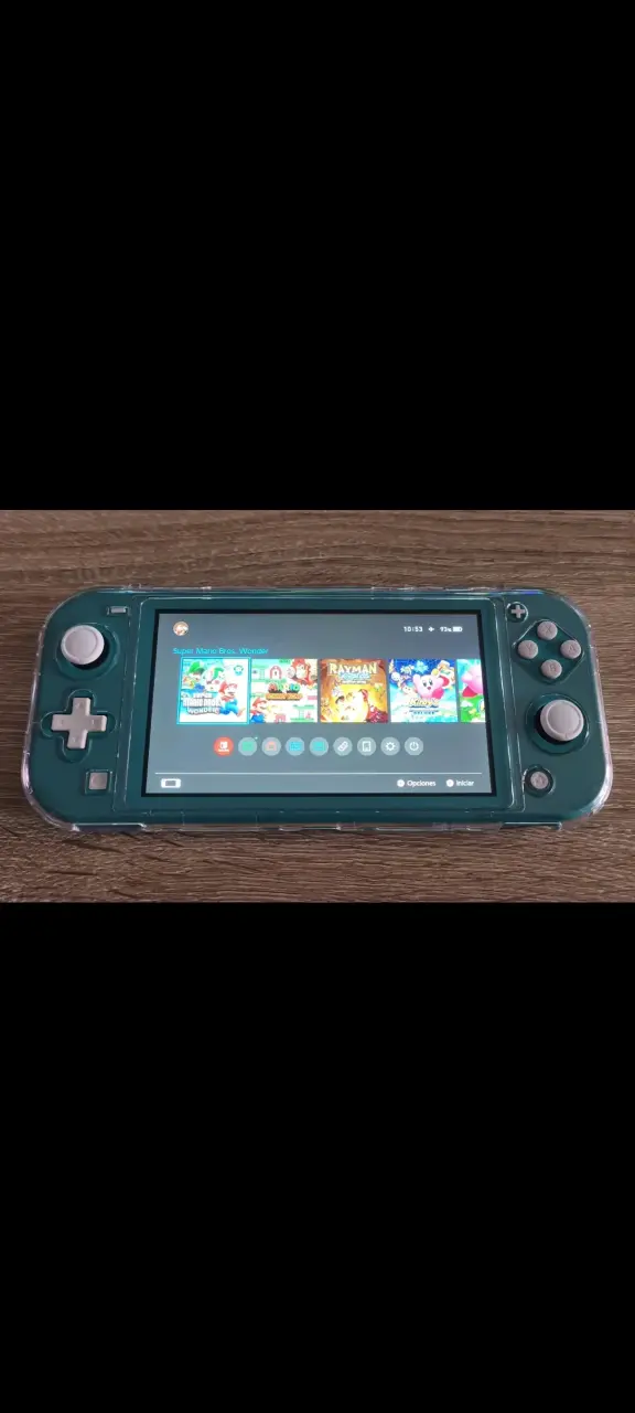 Consola Nintendo Switch Lite Turquesa con Estuche - 5
