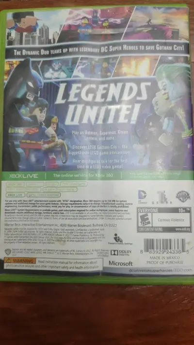 Juego Xbox 360 Lego Batman 2 DC Super Heroes - miniatura 2