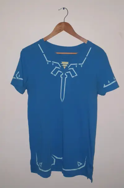 Polera azul Zelda Breath of the Wild - miniatura 1