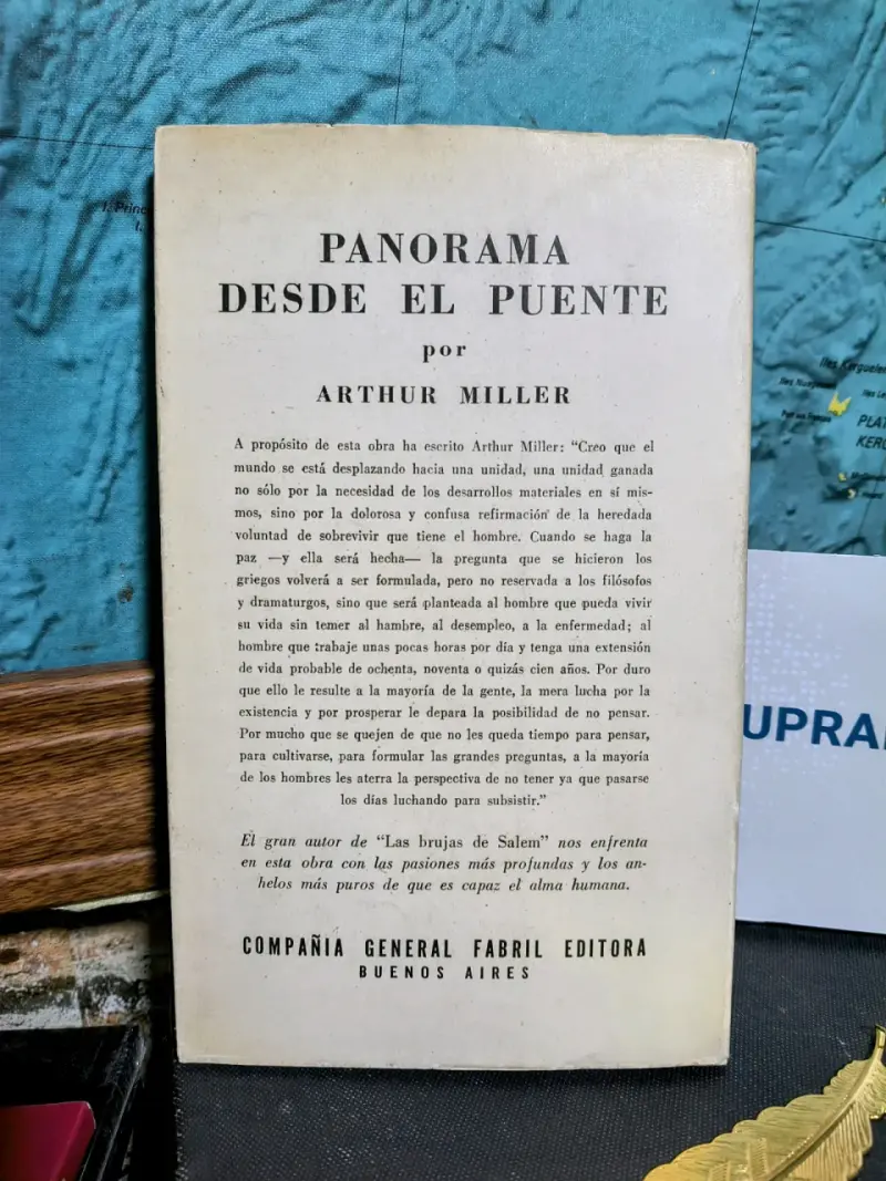 Libro 'Panorama Desde El Puente' de Arthur Miller - 2