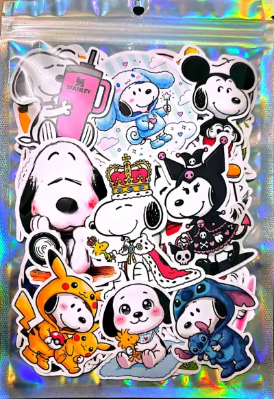 ⚜️Set de 250 stickers de Snoopy⚜️ en $10.000 - miniatura 1