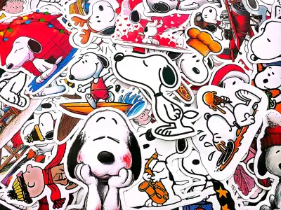 ⚜️Set de 250 stickers de Snoopy⚜️ en $10.000 - miniatura 4