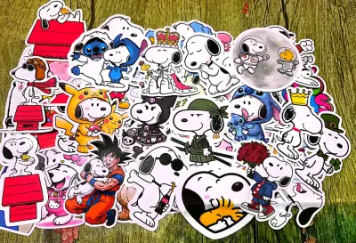 ⚜️Set de 250 stickers de Snoopy⚜️ en $10.000 - miniatura 5