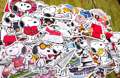 ⚜️Set de 250 stickers de Snoopy⚜️ en $10.000 - miniatura 6
