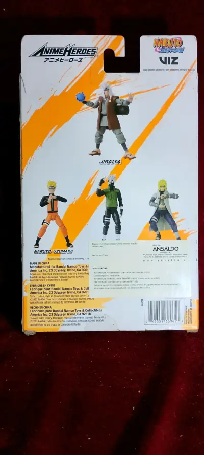 Figura de acción Jiraiya de Naruto Shippuden - miniatura 2