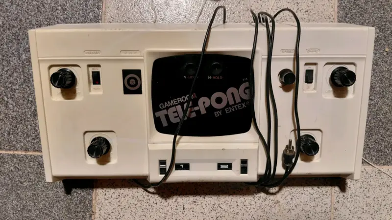 Consola retro Tele-Pong de Entex