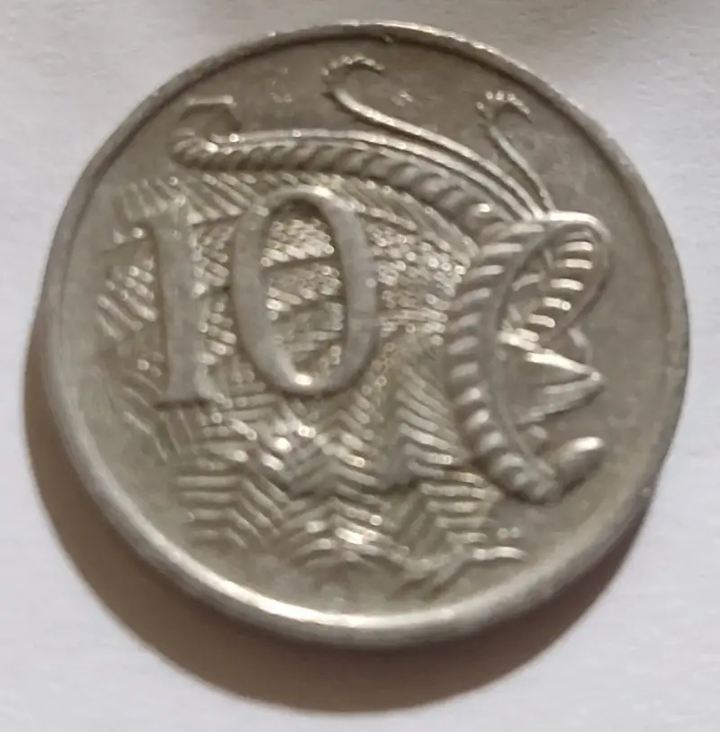 Moneda de 10 centavos de Australia 2000 - 1