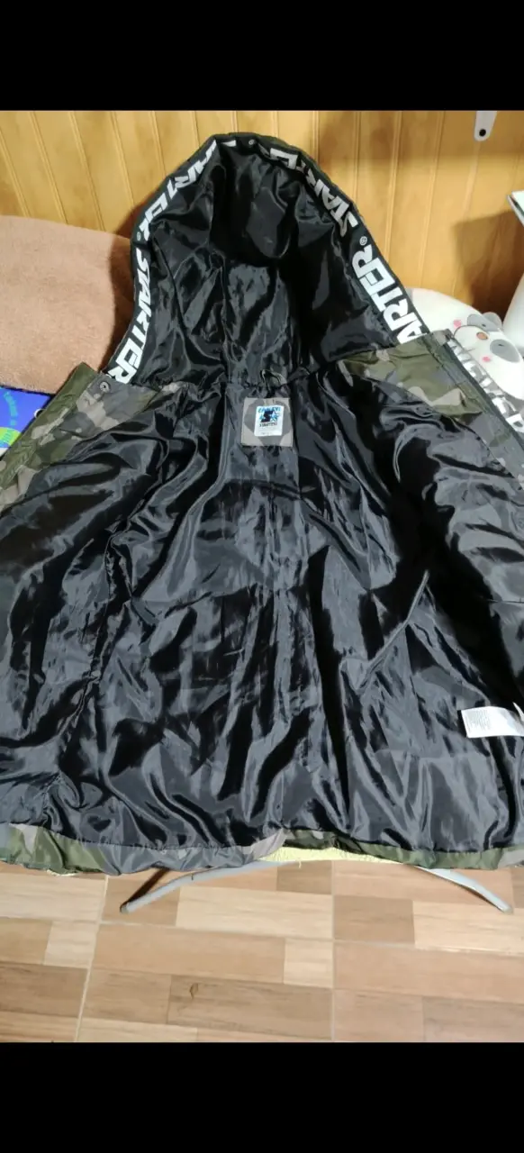 Chaqueta camuflada con capucha Starter - 2