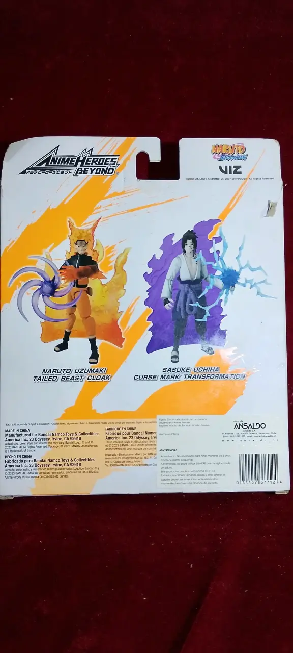 Figura de acción Sasuke Uchiha Transformación - 2