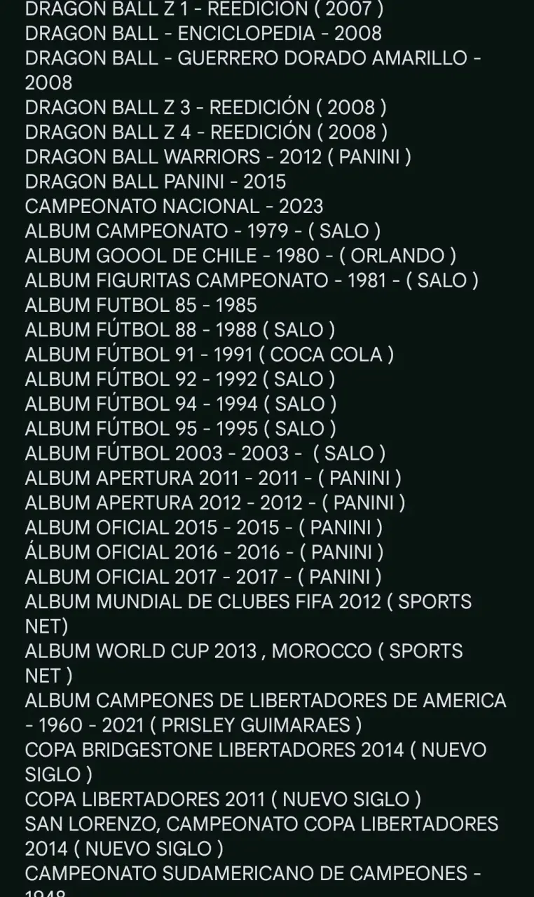 Álbumes de colección y figuras coleccionables - 5