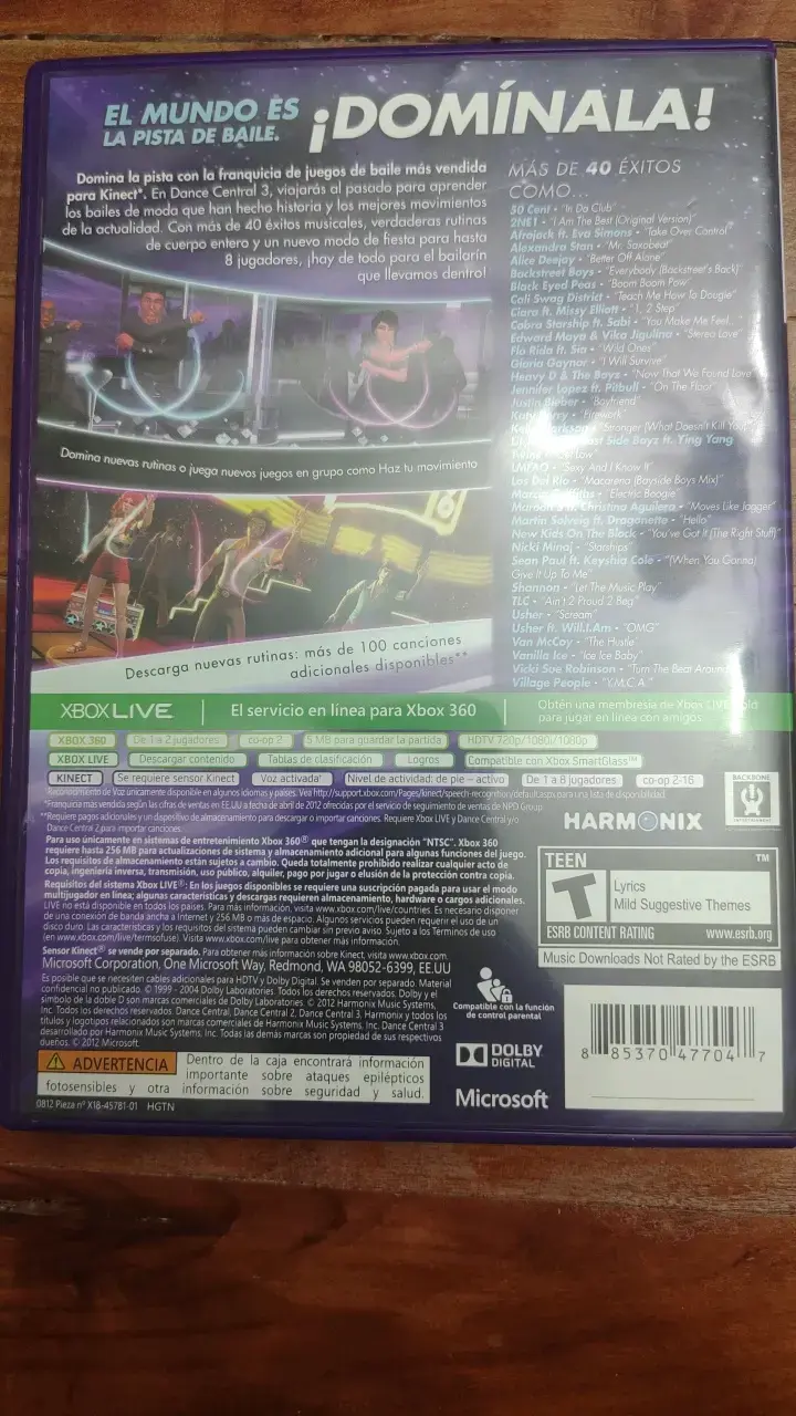 Juego Xbox 360 Dance Central 3 para Kinect - 2