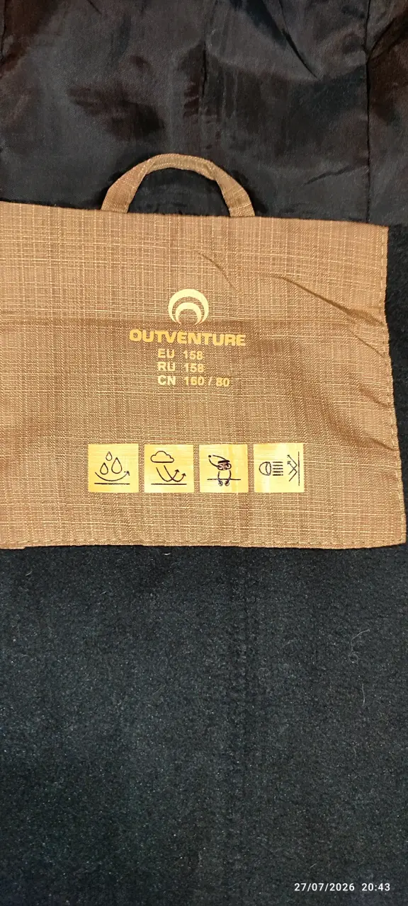 Chaqueta Outventure Mujer S/M Resistente al Agua - 4
