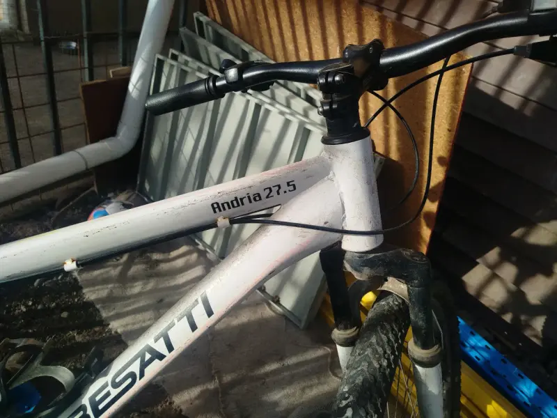 Bicicleta montaña Besatti Andria 27.5 blanca - 3