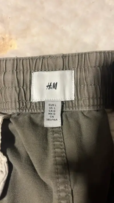 Pantalones cargo verde oliva para hombre - miniatura 5