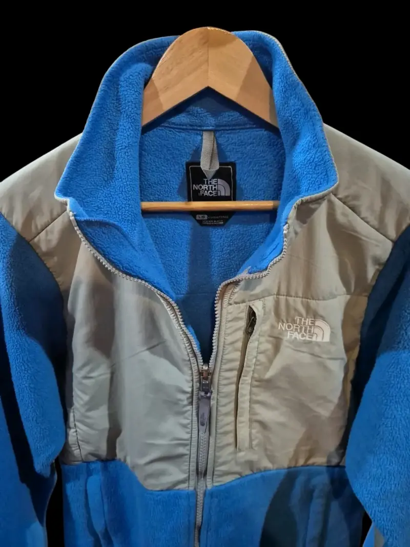 Chaqueta polar The North Face azul y gris - 3