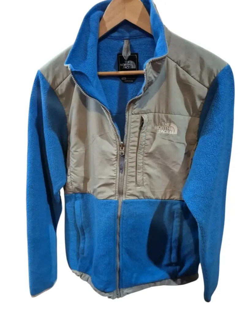 Chaqueta polar The North Face azul y gris - 4